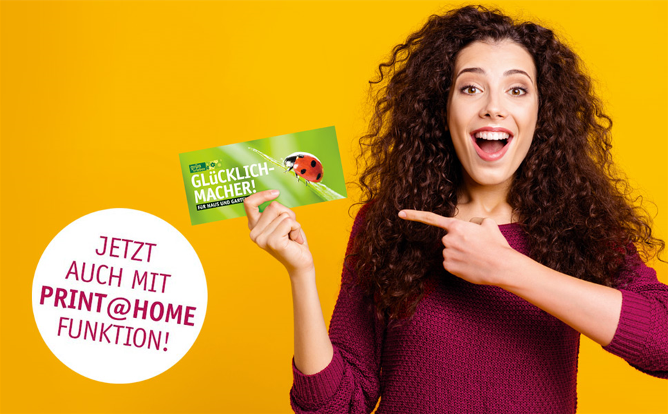 Last minute – zum selbst drucken - Geschenk auf Knopfdruck!